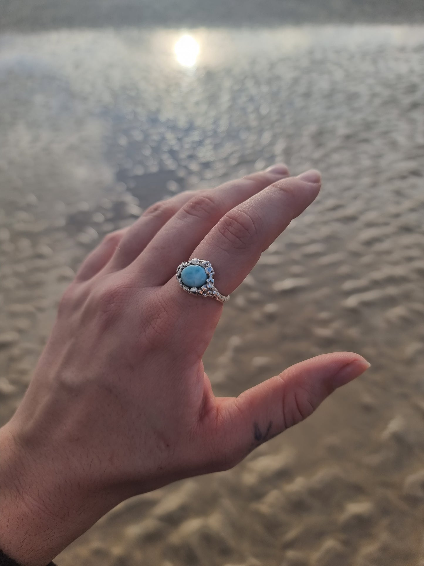 Seaborne Larimar Ring