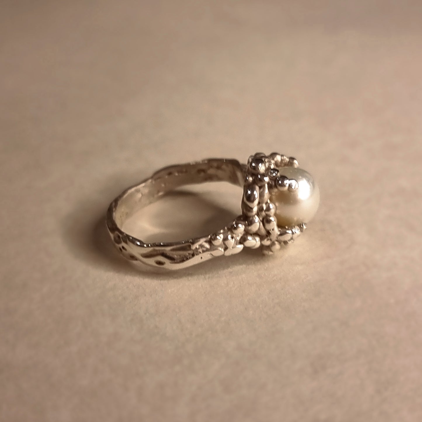 Seaborne Pearl Ring